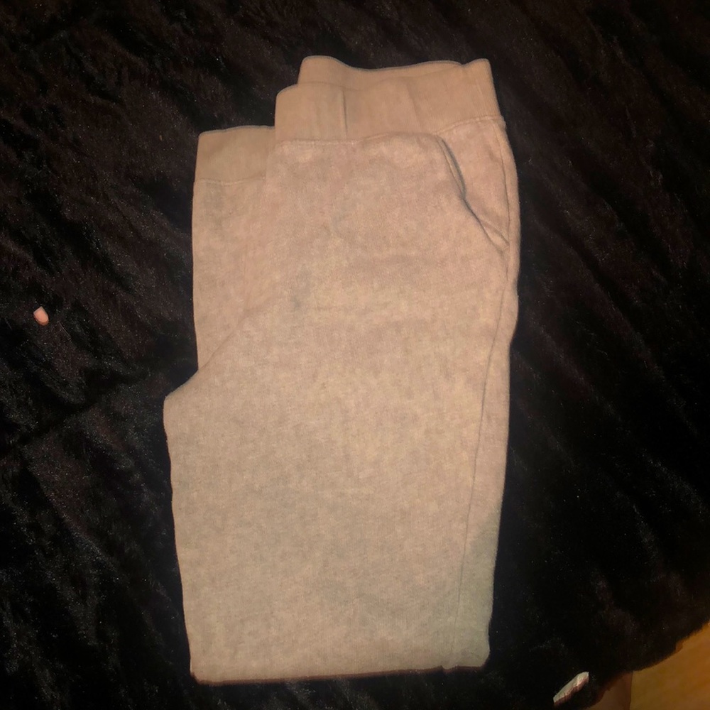 Grey sweatpants
